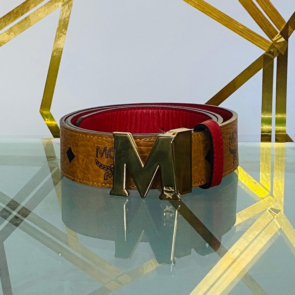 Authentic MCM Reversible belt